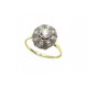 BAGUE OR ET DIAMANTS T50 