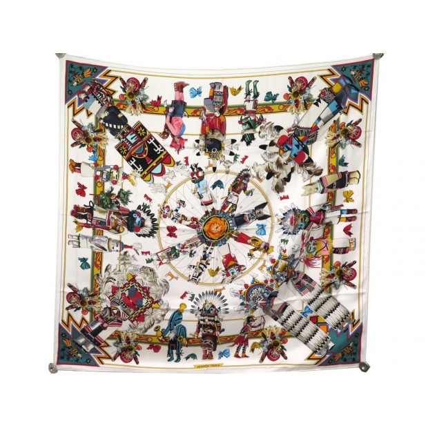 NEUF FOULARD HERMES KACHINAS 