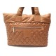 SAC A MAIN CHANEL COCO COCOON A48619 CABAS MARRON GM MATELASSE DOUDOUNE 1250