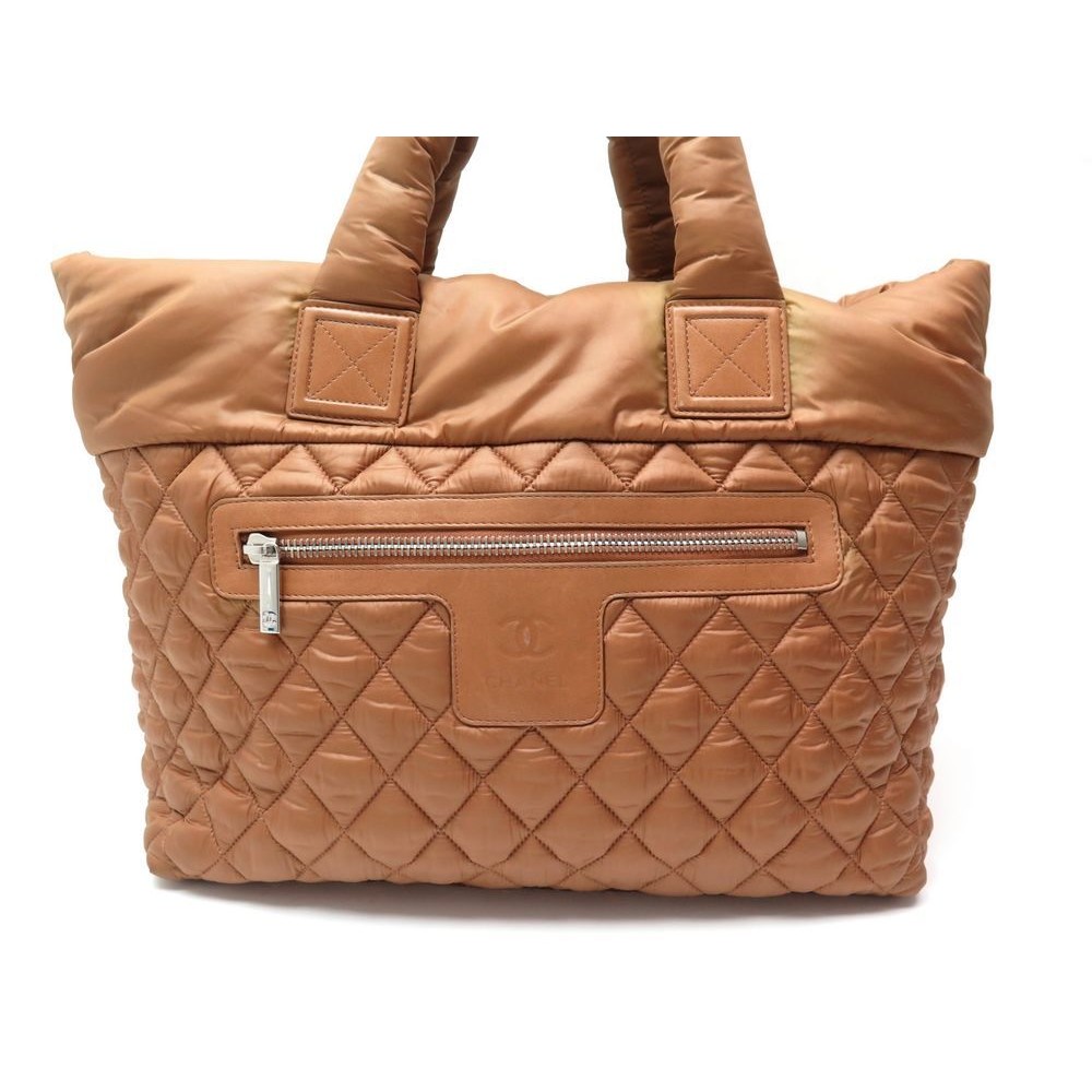 sac a main chanel coco cocoon cabas marron gm