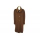 NEUF MANTEAU MAX MARA LONG 38 M EN LAINE CACHEMIRE MARRON COAT BROWN WOOL 2030€