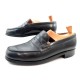 CHAUSSURES JM WESTON MOCASSINS 7.5D 41.5 CUIR NOIR LOAFER SHOES EMBAUCHOIRS 550