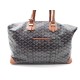 SAC DE VOYAGE A MAIN GOYARD BOEING 45 CM EN TOILE NOIR TRAVEL BAG PURSE 2455€