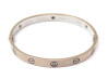 bracelet cartier love t 16 en or gris 18k 31gr 6