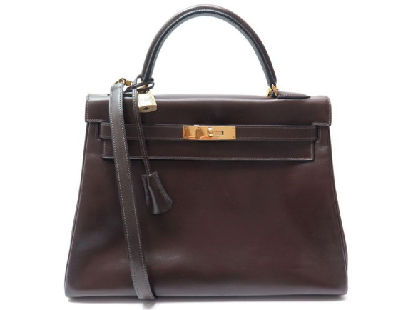sac a main hermes kelly 32 retourne bandouliere en
