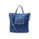 SAC A MAIN PRADA VELA PORTE BANDOULIERE CABAS TOILE BLEU CANVAS TOTE BAG 1050€