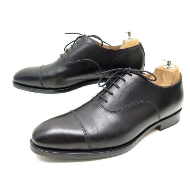 NEUF CHAUSSURES BOWEN STAPLEFORD 1BO-13-01-45 8.5 42.5 RICHELIEU CUIR NOIR 300€