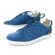 NEUF CHAUSSURES LOUIS VUITTON FUSELAGE SNEAKERS 6 40.5 41 DAIM BLEU SHOES 615€