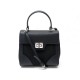 NEUF SAC A MAIN PRADA MIDNIGHT BLACK 1BA014 BANDOULIERE EN CUIR NOIR BAG 1700€