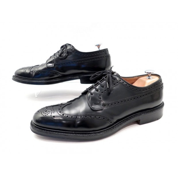 CHAUSSURES CHURCH S GRAFTON 10F 44 DERBY EN CUIR NOIR BLACK LEATHER SHOES 690€