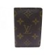 NEUF PORTE CARTES PORTEFEUILLE LOUIS VUITTON EN TOILE MONOGRAM CARD HOLDER 410€