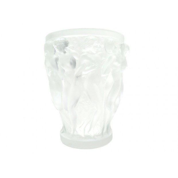 GRAND VASE LALIQUE BACCHANTE 1220000 EN CRISTAL TRANSPARENT BOITE CRYSTAL 3600€