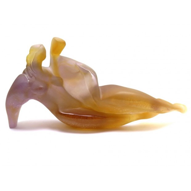 NEUF FIGURINE DAUM INTIMITE 03509 CRISTAL AMBRE ED LIMITEE NATACHA MONDON 1700€