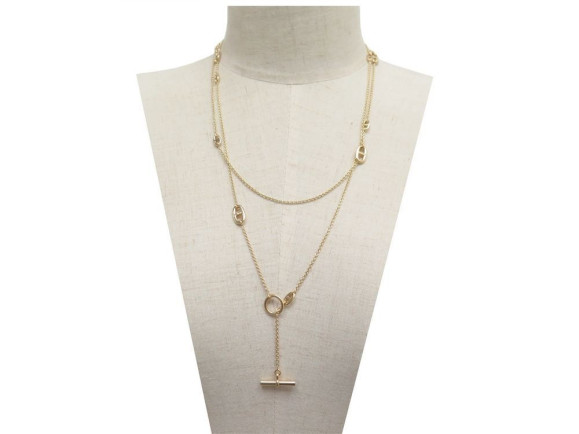  collier sautoir hermes farandole 120cm en or
