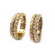 BOUCLES D'OREILLES CHAUMET L'EPI DE BLE EN OR JAUNE 18K & DIAMANTS 1.2CT 15790€