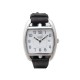 MONTRE HERMES CAPE COD GM C1.710 33MM EN ACIER QUARTZ LIEN CUIR NOIR WATCH 2790€