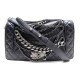 SAC A MAIN CHANEL BOY A90036 ENCHAINE CHAINES EN CUIR NOIR ENCHAINED PURSE 5500