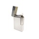 BRIQUET ST DUPONT LIGNE 2 STRIE EN METAL ARGENTE + BOITE SILVER LIGHTER 750€