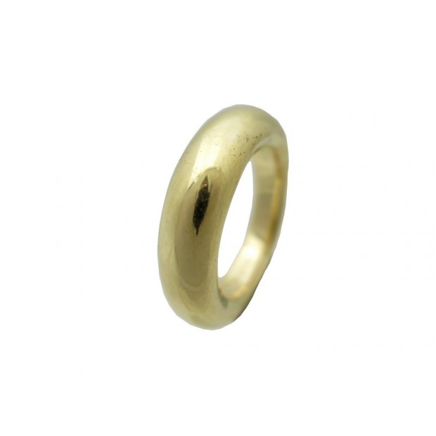  BAGUE JONC CHAUMET EN OR BLANC 18K 