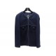 NEUF VESTE CHANEL P52350 T36 S EN TWEED BLEU MARINE LAINE BLUE WOOL JACKET 4200€