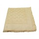 NEUF ECHARPE LOUIS VUITTON M71376 CHALE MONOGRAM EN SOIE LAINE BEIGE SCARF 400€