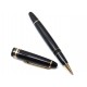 STYLO ROLLERBALL MONTBLANC MEISTERSTUCK LEGRAND DORE 11402 RESINE NOIR PEN 455