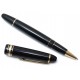 STYLO ROLLERBALL MONTBLANC MEISTERSTUCK LEGRAND DORE 11402 RESINE NOIR PEN 455€