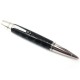 STYLO BILLE MONTBLANC BOHEME DOUE PIERRE NOIR PLATINUM GUILLOCHE BALLPOINT 480€