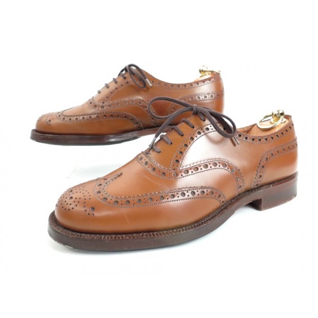 CHAUSSURES CHURCH'S ATTLEBOROUGH 6.5F 40.5 RICHELIEUX BOUTS FLEURIS CUIR 620€