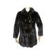 MANTEAU CHRISTIAN DIOR TAILLE 40 M EN FOURRURE DE VISON MARRON BROWN FUR COAT