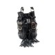 SAC A MAIN LANCEL HOMMAGE AUX FEMMES PIRATES EN CUIR NOIR BLACK HAND BAG 1190