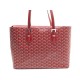 NEUF SAC A MAIN GOYARD MARIE GALANTE GM CABAS EN TOILE ROUGE HAND BAG TOTE 2390€