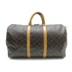 VINTAGE SAC DE VOYAGE A MAIN LOUIS VUITTON KEEPALL 50 MONOGRAM TRAVEL BAG 1010€