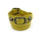 BRACELET BALENCIAGA CUIR JAUNE 