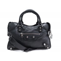 SAC BALENCIAGA CITY CUIR NOIR 