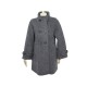 NEUF MANTEAU BLOUSON GERARD DAREL 42 L VESTE FEMME LAINE GRIS JACKET COAT 495