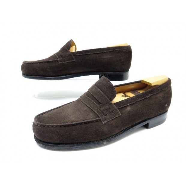 CHAUSSURES JM WESTON MOCASSINS 180 4.5C 37.5 38 EMBAUCHOIRS LOAFERS SHOES 655€