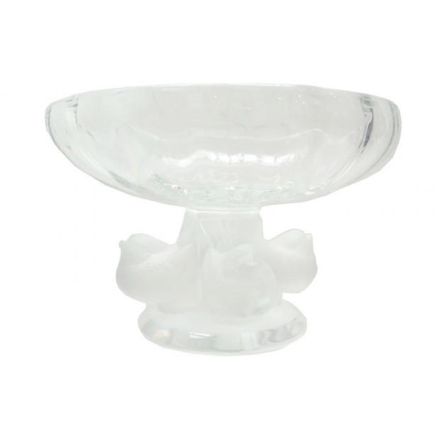 NEUF VASE LALIQUE COUPE NOGENT 4 MOINEAUX EN CRISTAL CRYSTAL BOWL + BOITE 590€