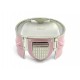 NEUF BRACELET DIOR DIORAMA T15 EN CUIR ROSE NEW PINK LEATHER BANGLE 1000€