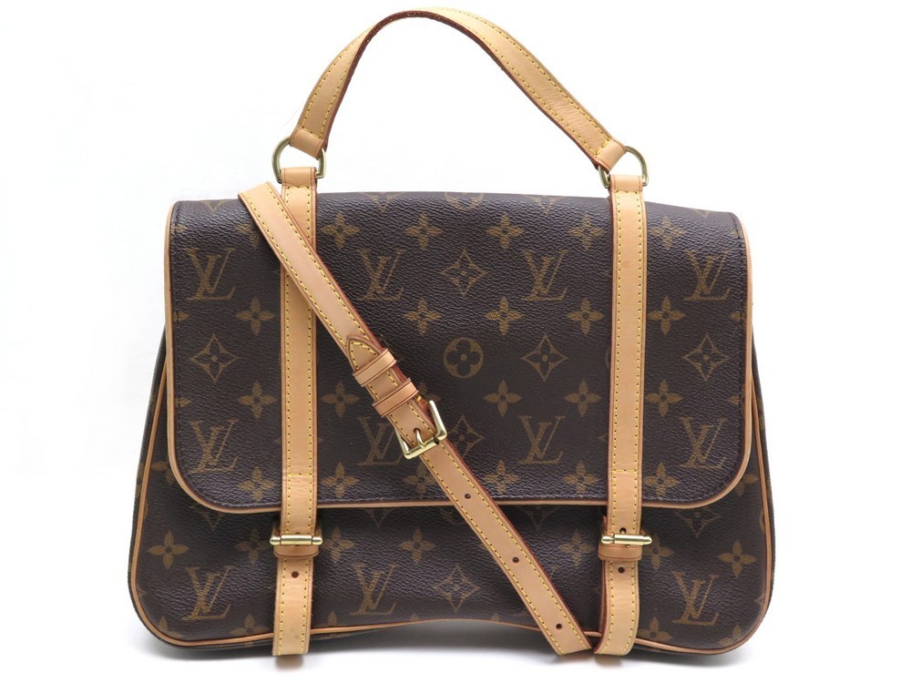 LOUIS VUITTON Monogram Sac Marelle A Dos Backpack M51158 LV Auth 22285