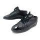 CHAUSSURES CHANEL BASKETS LOGO CC G25813 39.5 EN CUIR NOIR LEATHER SNEAKERS 690€