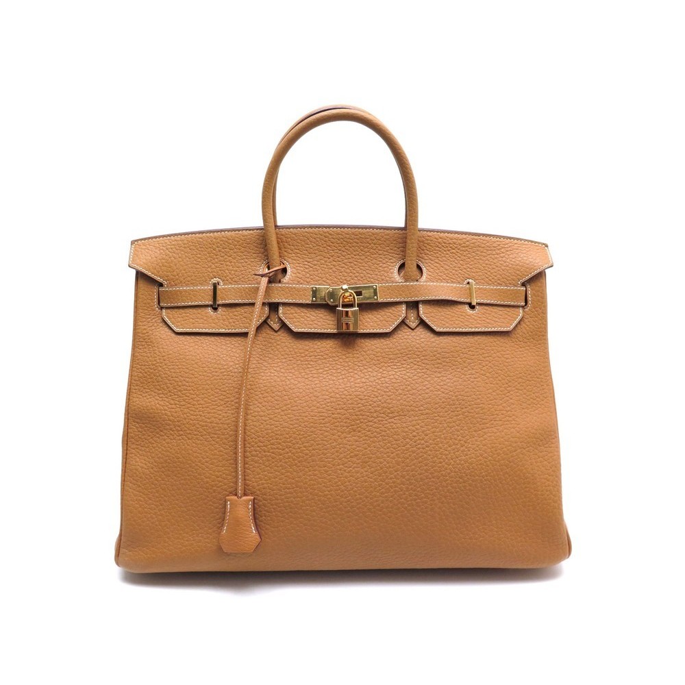 sac a main hermes birkin 40 en cuir 