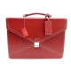 NEUF PORTE DOCUMENTS LANCEL CUIR ROUGE 