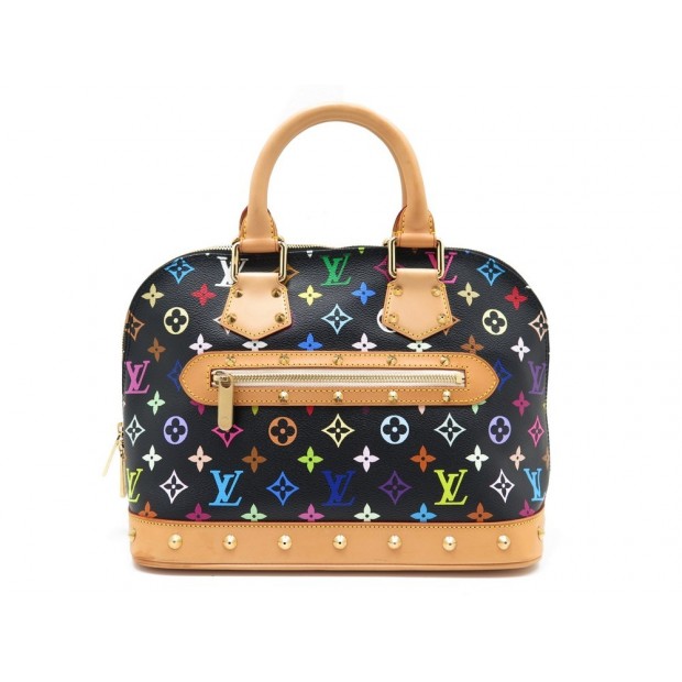 NEUF SAC A MAIN LOUIS VUITTON ALMA TOILE MONOGRAMME MULTICOLORE HAND BAG 1130