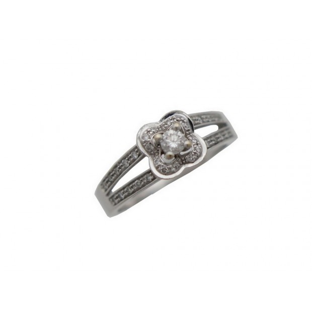 BAGUE MAUBOUSSIN CHANCE OF LOVE N 1 T 47 EN OR BLANC DIAMANTS GOLD RING 895€