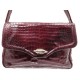 SAC A MAIN MAROABITO CROCODILE ROUGE 