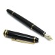 VINTAGE STYLO PLUME MONTBLANC MEISTERSTUCK CLASSIQUE RESINE NOIR PEN 500€