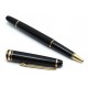 STYLO BILLE MONTBLANC MEISTERSTUCK CLASSIQUE EN RESINE NOIR BALLPOINT PEN 400€