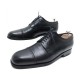 CHAUSSURES JM WESTON 617 DERBY BOUTS DROITS 7D 41 EN CUIR NOIR BLACK SHOES 675€