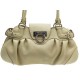 NEUF SAC A MAIN SALVATORE FERRAGAMO AU-216317 CUIR GRAINE BEIGE HAND BAG 1000